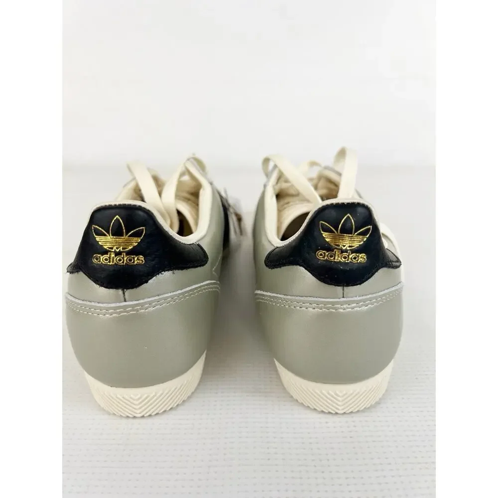 adidas Japan Shoes Sneakers Alumina Silver Black Cream Leather Women 9 READ